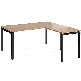 Balance Single Bench Desk with Return