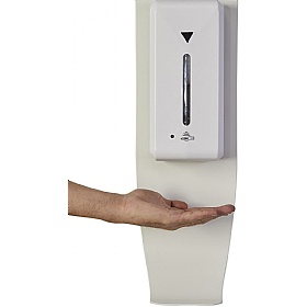 Wall Mounted Sanitising Station with Automatic Dispenser