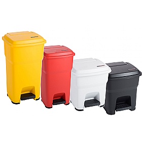 Soft Closing Plastic Pedal Bins