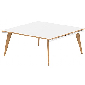 Bianco Square Boardroom Table