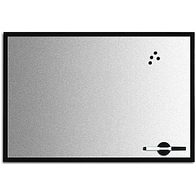 Bi-Office Magnetic Designer Whiteboards (Silver Finish)