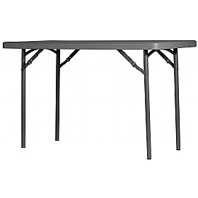 Express Fuse Rectangular Poly Folding Table