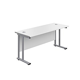 Commerce II Deluxe Compact Rectangular Desk