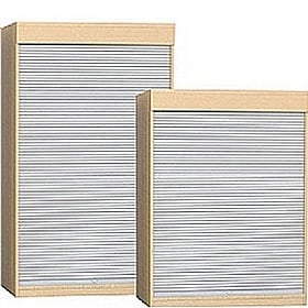 Gresham Vertical Tambour Cupboards