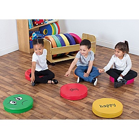 12 English Emotions Cushions with Tuf 2 Trolley