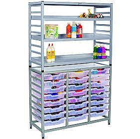 Gratnells Dynamis Collection Resources Combo With Shallow Trays