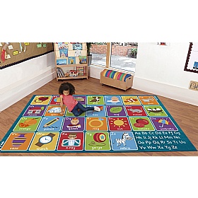 Rectangular Alphabet Carpet