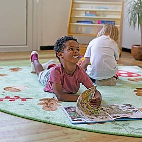 Forest Friends Decorative Corner Carpet