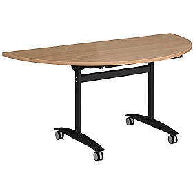 NEXT DAY Unite Plus Semi-Circular Flip Top Table