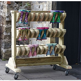 Millhouse Double-sided Welly Storage
