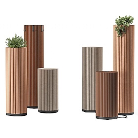 Nirvana PET Planter Acoustic Column