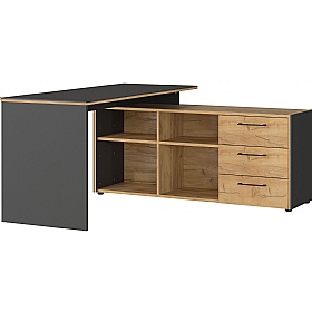 Germania Podium L Shaped Home Office Desk