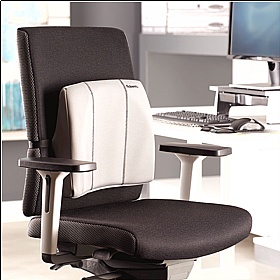 Fellowes Slimline Grey Back Support