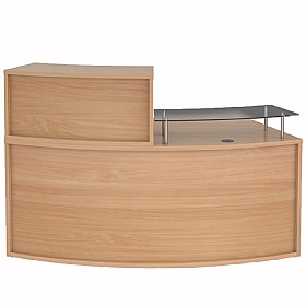 Denver Medium Curved Reception Unit