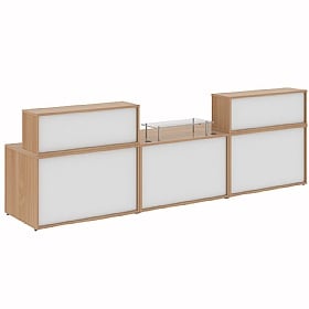 Denver Two Tone Large Straight Reception Unit