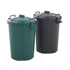 BiGDUG Essentials 85 Litre Dustbin With Clip Lid