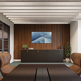 Bisley Pren Wooden Office Cupboard