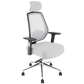 Ergo-Task Fully Loaded Adjustable Mesh Office Chair with Posture Sprung Seat