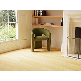 Boho Accent Chair Forest Green