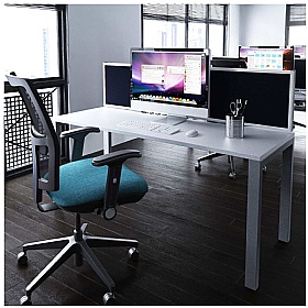 Gresham Mesa Rectangular Single Bench Desks