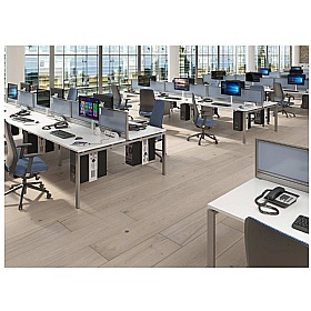 Balance Double Back to Back Bench Desk