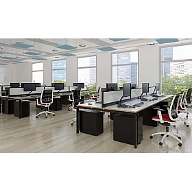 Balance Back to Back Bench Desk