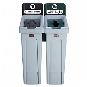 Rubbermaid Slim Jim Recycling Stations