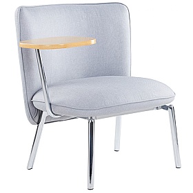 Buddy Reception Chair with Writing Table