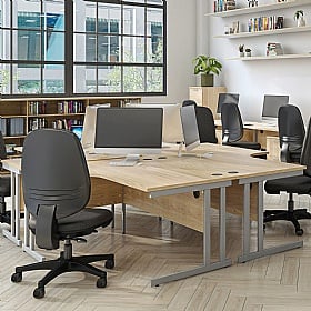 Konnexion K3 Ergonomic Deluxe Cantilever Corner Office Desk