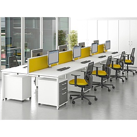 Unity Back to Back 1400W Compact Bench Desks