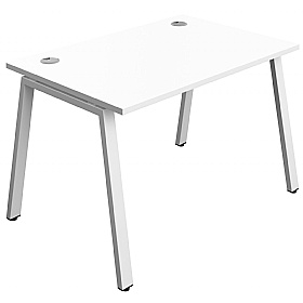 Commerce II A Frame Single Bench Desks
