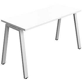 Commerce II A Frame Single Compact Bench Desks