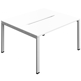 Commerce II Goal Post Back to Back Compact Bench Desks