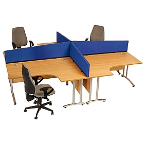 Universal Angled Desktop Screens