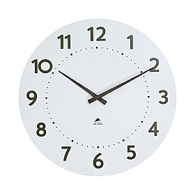 Alba Milena Large Wall Clock White