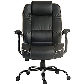 Goliath Duo Heavy Duty 24 Hour Leather Faced Manager Chair
