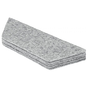 Nobo Whiteboard Eraser Refills (Pack 10)