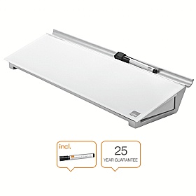 Nobo Glass Dry Wipe Desktop Whiteboard