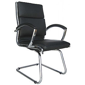 Formosa Enviro Leather Cantilever Chair
