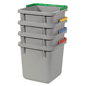 Numatic 6 Litre Pails With Coloured Handles
