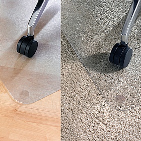 Unomat® Polycarbonate Chair Mat With Anti-Slip Pads