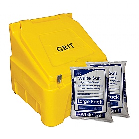 200 Litre Grit Bin & De-icing Salt Bundle