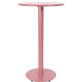 Breeze Aluminium Round Poseur Bar Table