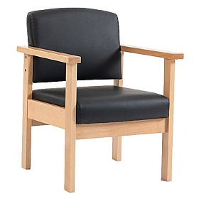 Bradwell Heavy Duty Anti-Bac Vinyl Visitor Chair