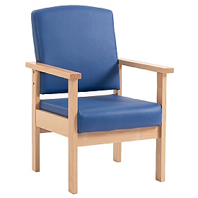 Hale Heavy Duty Anti-Bac Vinyl Visitor Chair