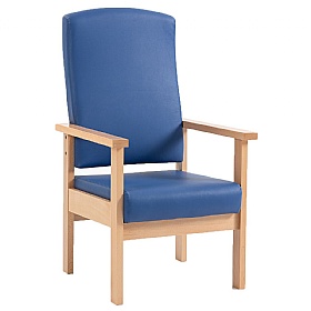 Durley Heavy Duty Anti-Bac Vinyl Visitor Chair