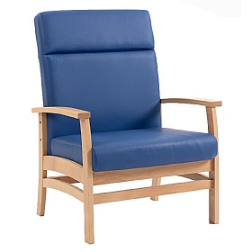 Berwick Heavy Duty Anti-Bac Vinyl Visitor Chair