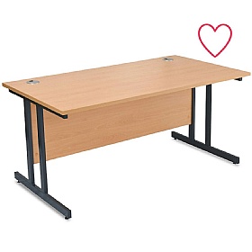 Konnexion K3 Rectangular Deluxe Cantilever Desk