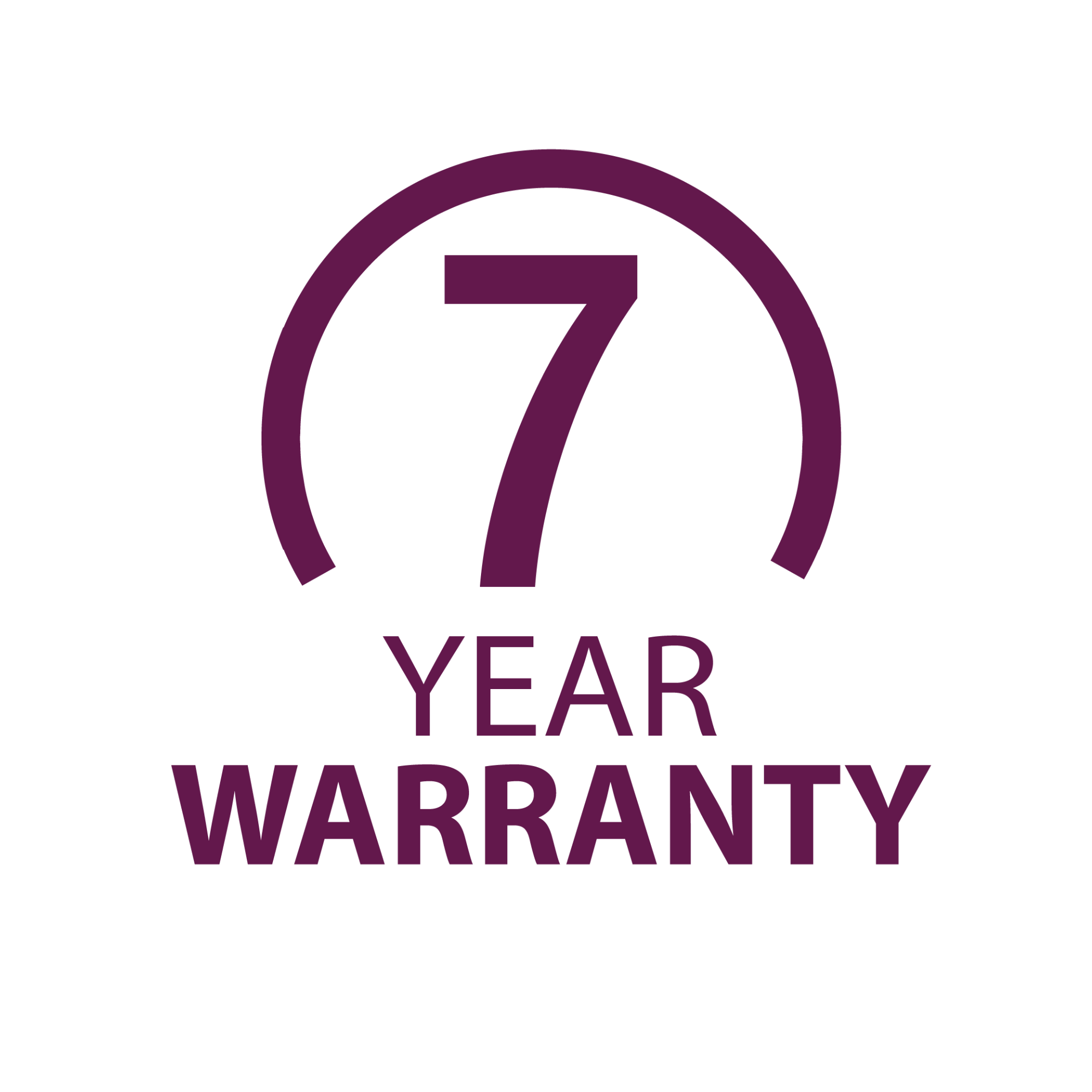 7 Year Warranty