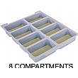 Gratnells 8 Compartment Tray Insert